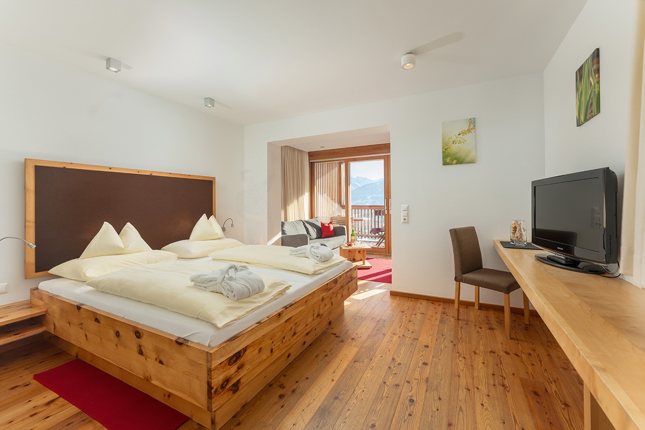 Suite im Hotel Ramsauhof mit traumhaftem Bergblick